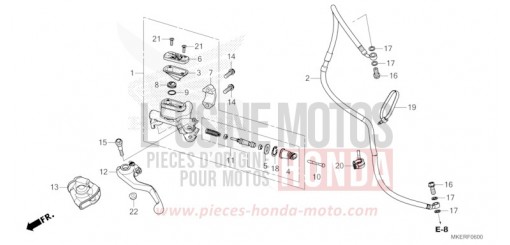 CLUTCH MASTER CYLINDER CRF450RXS de 2025